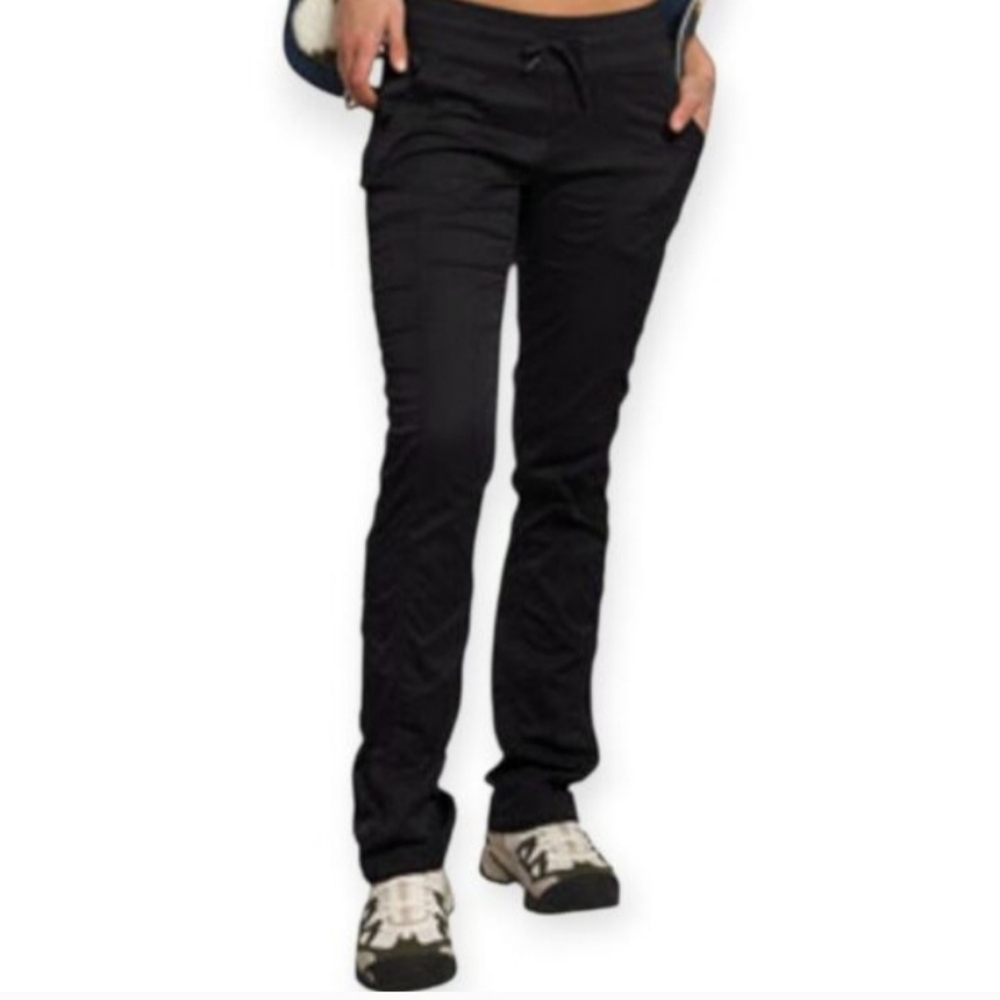 The North Face Women's Black Track Pants Sz.L EUC.